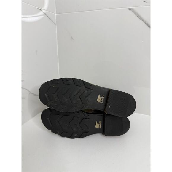 SOREL Women's Gray Suede Zip Up Booties Size 8.5 Waterproof - Picture 6 of 7